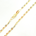 Load image into Gallery viewer, 04014844RP. 14K Solid Gold Flat Marina Chain
