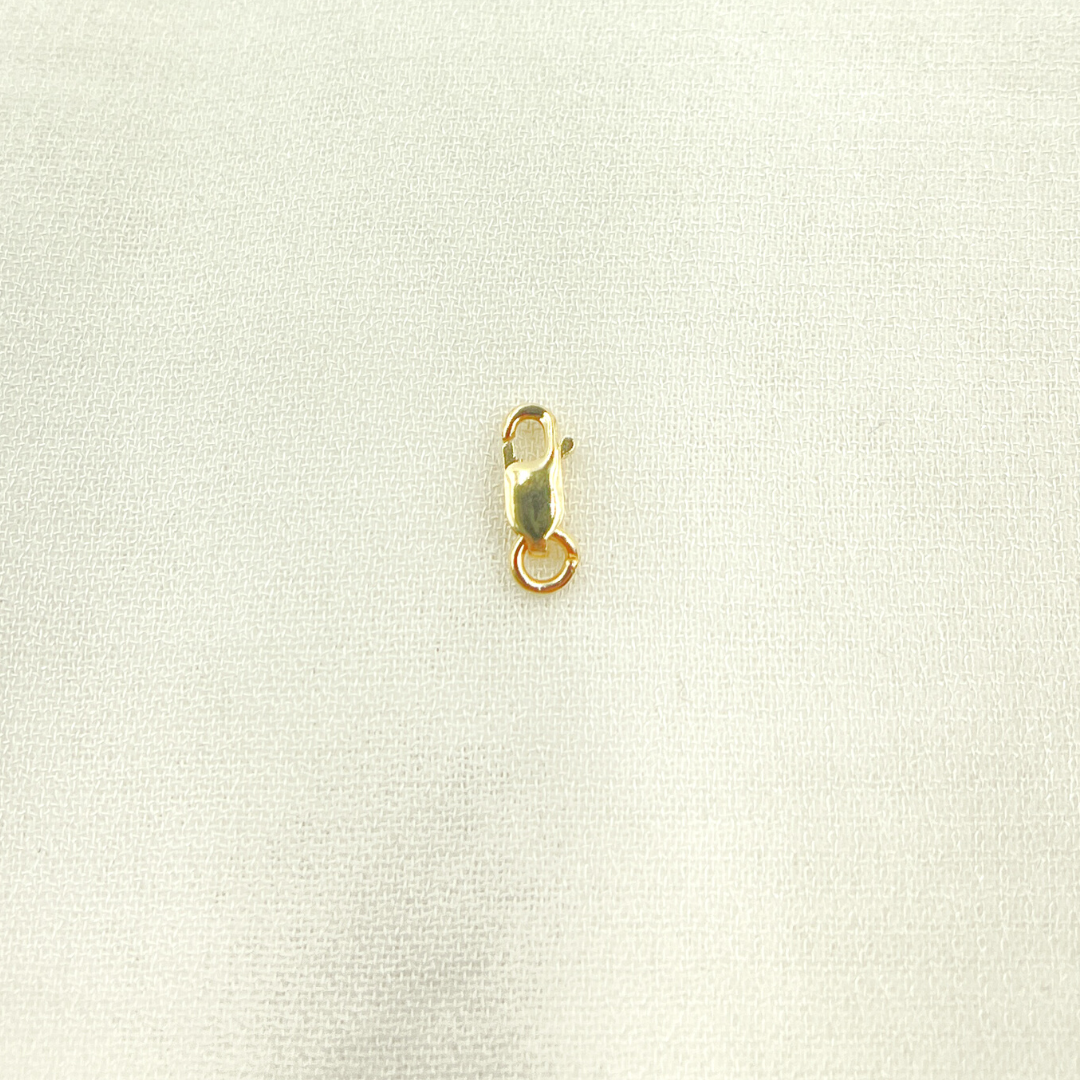 14K Solid Gold Lobster Clasp 7mm