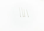 Load image into Gallery viewer, 925 Sterling Silver Flat Headpin 22 Gauge 1.5, 2 &amp; 3 inch. HPSS22
