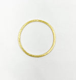 Load image into Gallery viewer, Gold Plated 925 Sterling Silver Connector Circle 30 mm. GPBS5
