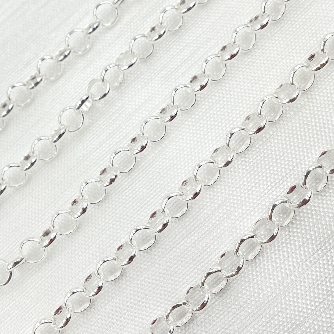 Sterling Silver Rolo Chain