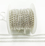 Load image into Gallery viewer, 925 Sterling Silver Curb Chain. V44SS
