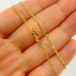 Load image into Gallery viewer, 0401767FD. 14K Solid Gold Cable Chain
