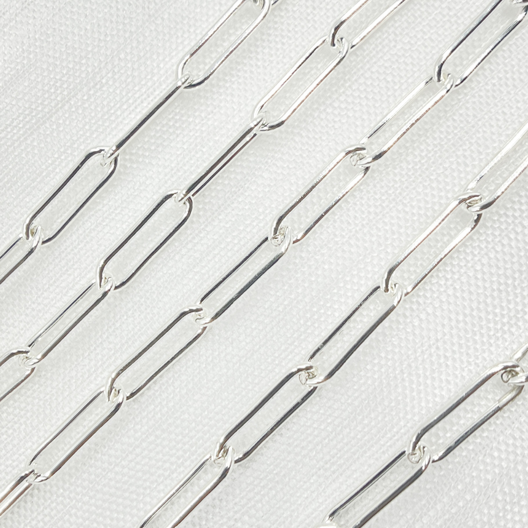 4002SS. Sterling Silver Paperclip Chain