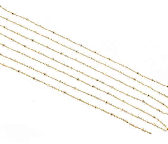 14K Gold Filled Satellite Chain. 444GF