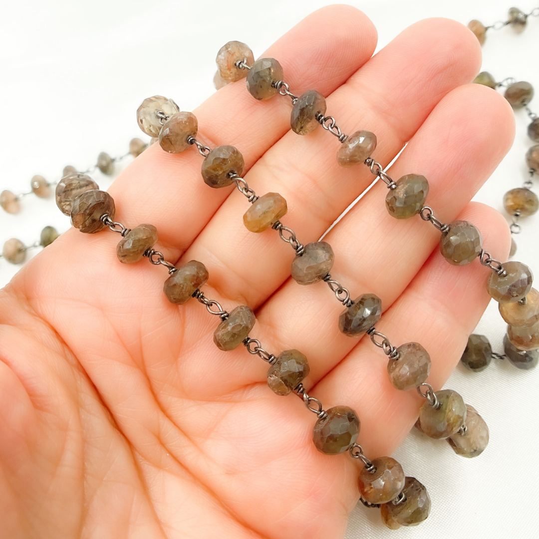 Andalusite Oxidized Wire Chain