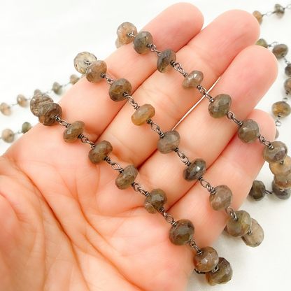 Andalusite Oxidized Wire Chain