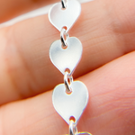 Load image into Gallery viewer, 925 Sterling Silver Heart Link Chain. V131SS
