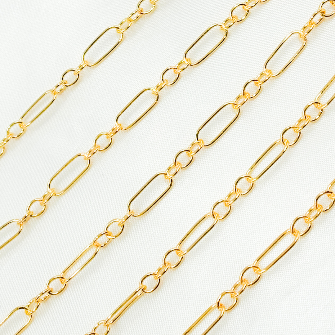 14k Gold Filled Long and Short Link. 283GF