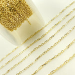 Load image into Gallery viewer, 14K Solid Yellow Gold Diamond Cut Cable &amp; Marina Link Chain. 050FA5P1T5byFt
