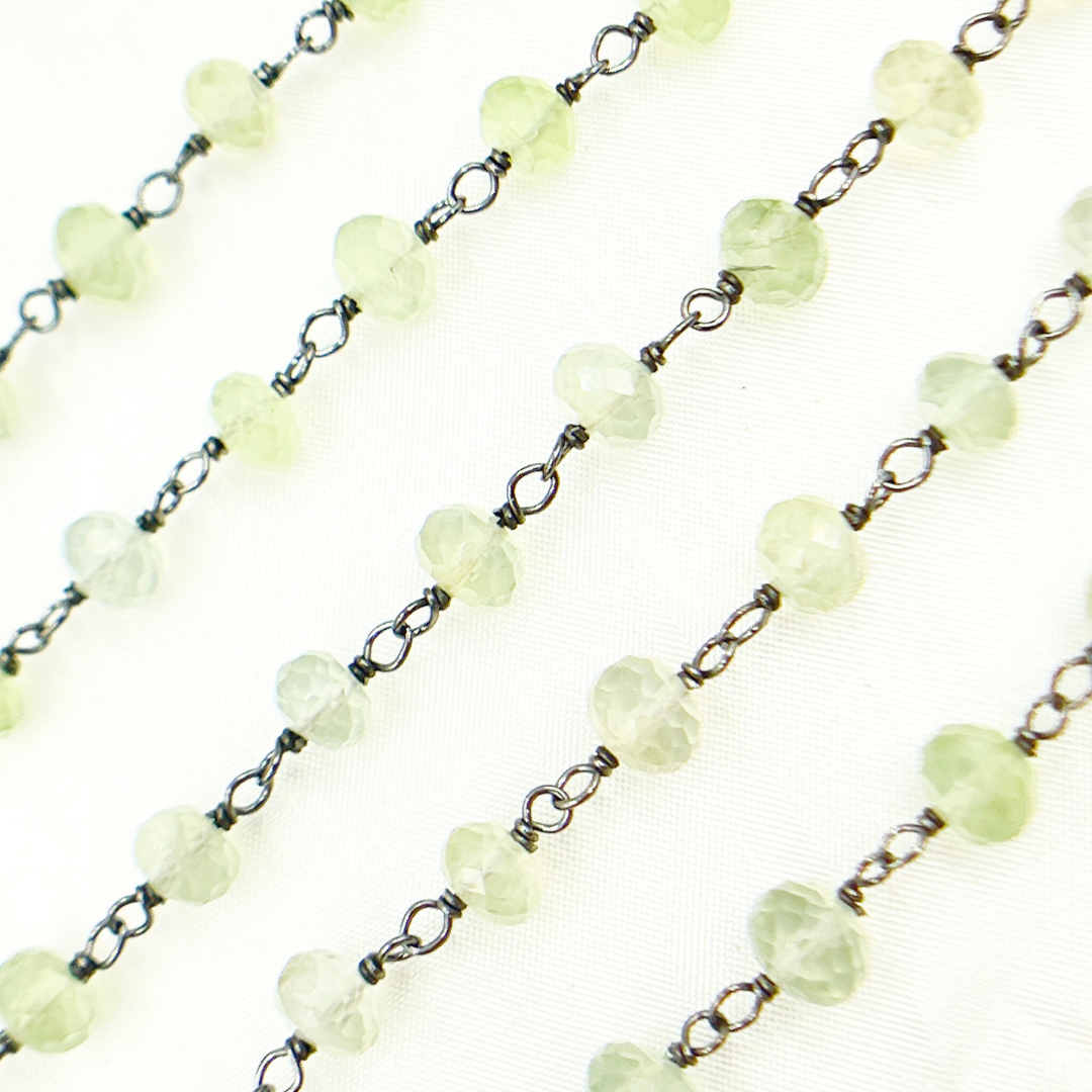 Prehnite Oxidized Wire Chain