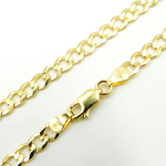 Load image into Gallery viewer, 14K Solid Gold Curb Necklace. 173
