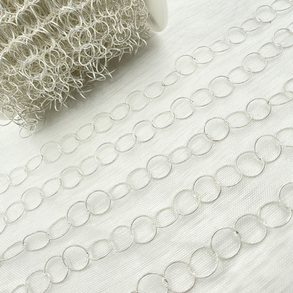 Sterling Silver Twisted Round Link Chain