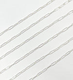 Load image into Gallery viewer, 925 Sterling Silver Paperclip Chain. 1606SS
