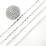 Load image into Gallery viewer, 925 Sterling Silver Thick Cable Chain. Z37SS
