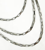 Load image into Gallery viewer, Oxidized 925 Sterling Silver Box Chain. V42OX
