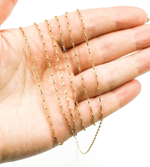 14k Gold Filled Box Chain. 1217GF