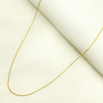 Load image into Gallery viewer, 025R01LG. 14K Solid Gold Cable Necklace
