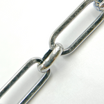Load image into Gallery viewer, Oxidized 925 Sterling Silver  Paperclip Chain. V165OX
