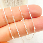 Load image into Gallery viewer, Z36SS. 925 Sterling Silver Satellite Chain
