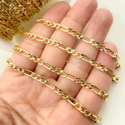 14K Gold Filled Figaro Link Chain