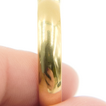 Load image into Gallery viewer, 14K Solid Gold Smooth Hoop Earrings
