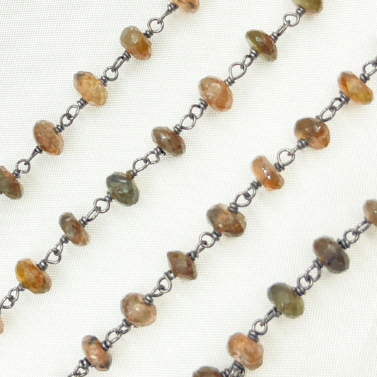 Andalusite Oxidized Wire Chain.