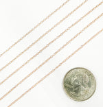Load image into Gallery viewer, Rose Gold Filled Flat Cable Chain. 1020RGF
