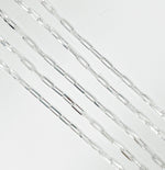 Load image into Gallery viewer, 925 Sterling Silver Paperclip Chain. X26SS
