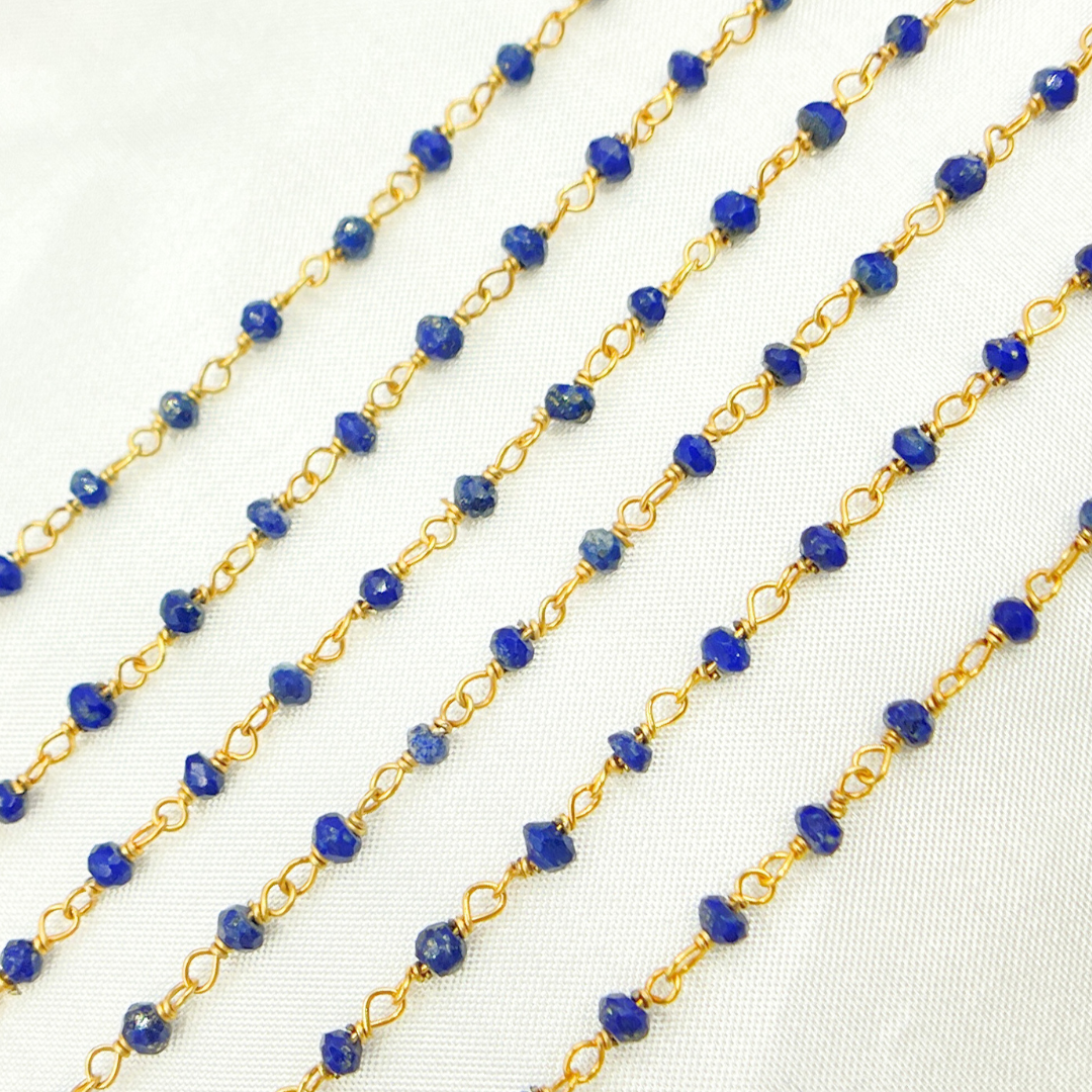 Lapis Lazuli Wire Chain
