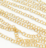 Load image into Gallery viewer, 14k Gold Filled Twisted Round  Link Chain. 679TWGF
