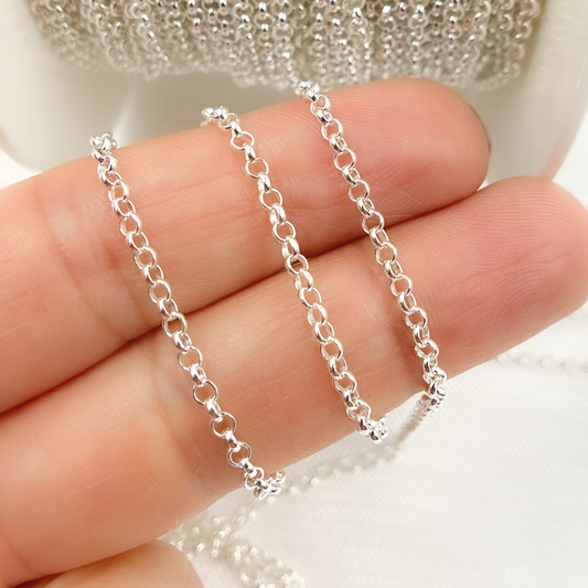 Sterling Silver Rolo Chain