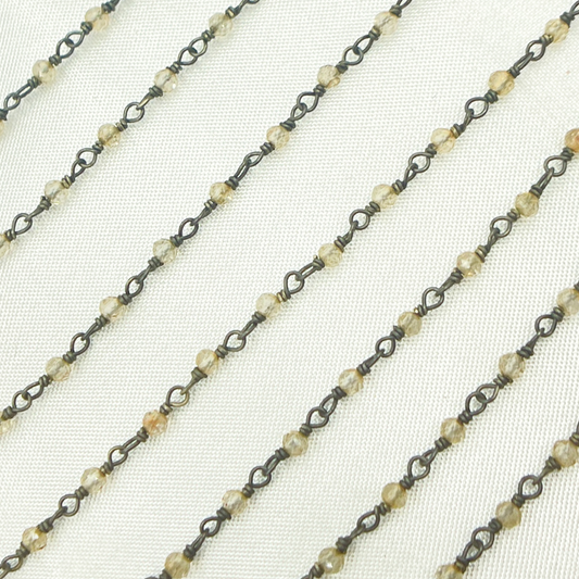 Coated Crystal Oxidized Wire Chain