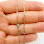 Load image into Gallery viewer, Oxidized 925 Sterling Silver Paperclip Finished Necklace. 1606OX Finished Necklace
