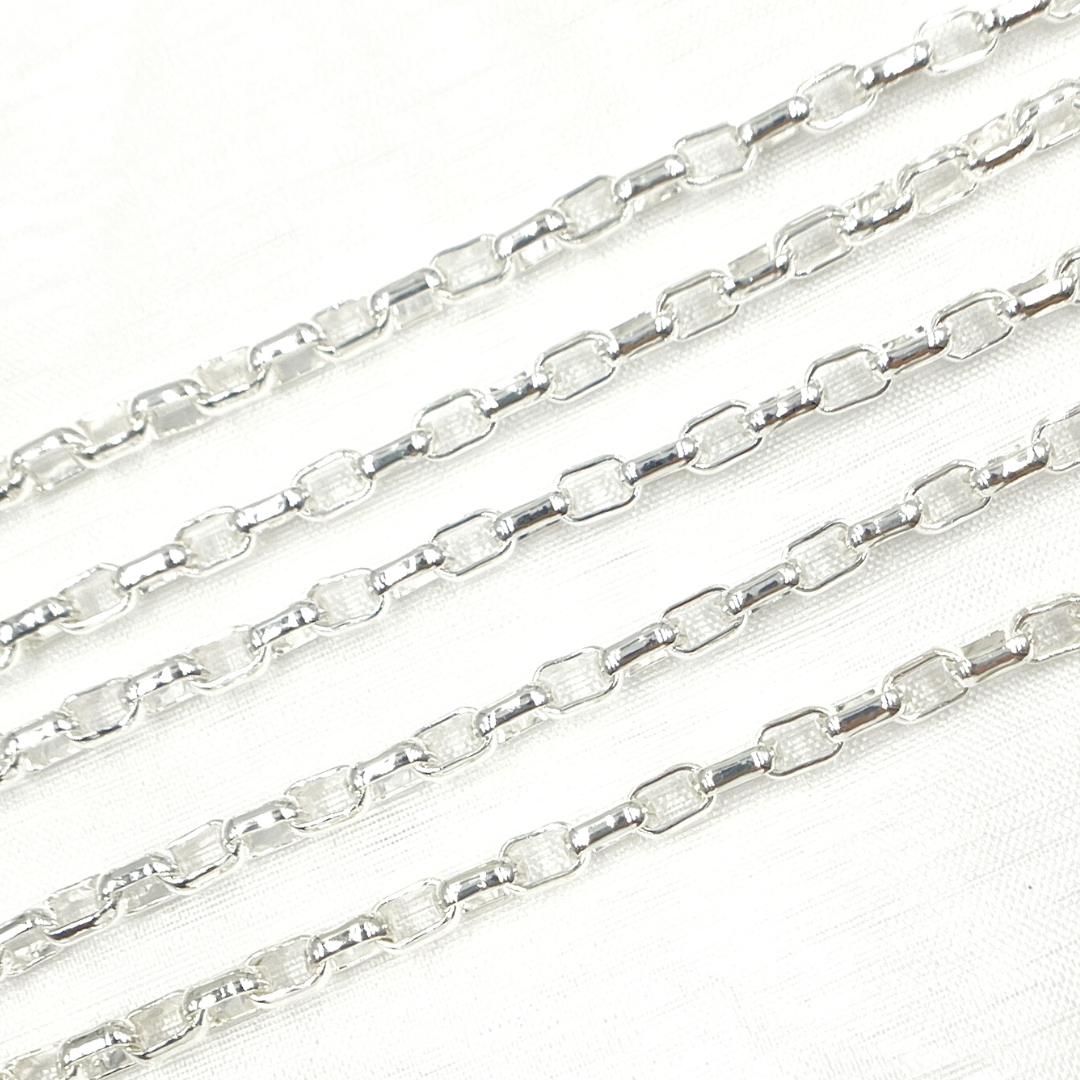 925 Sterling Silver Oval Link Chain. 921SS