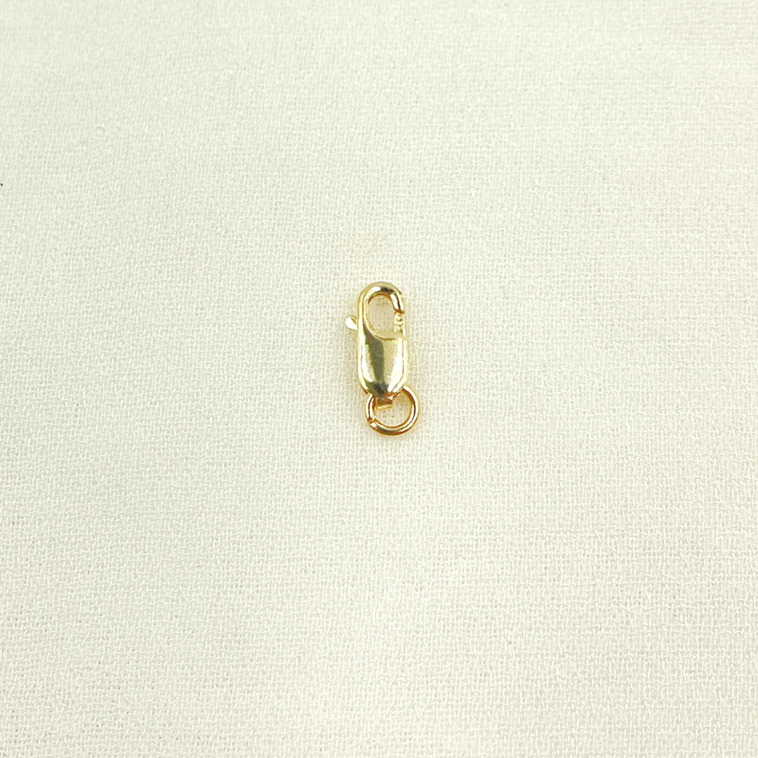 14K Solid Gold Lobster Clasp 8.4mm