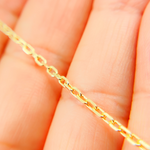 Load image into Gallery viewer, 0501768FD. 14K Solid Gold Cable Chain
