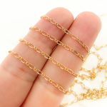 Load image into Gallery viewer, 14k Gold Filled Figaro Chain. 1611C
