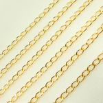 Load image into Gallery viewer, 2508CHR. 14K Gold Filled Flat Curb Chain
