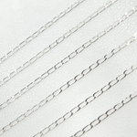 Load image into Gallery viewer, 925 Sterling Silver Flat Cable Link Chain. Y114SS
