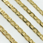 Load image into Gallery viewer, Gold Plated 925 Sterling Silver Marina Chain. Y77GP
