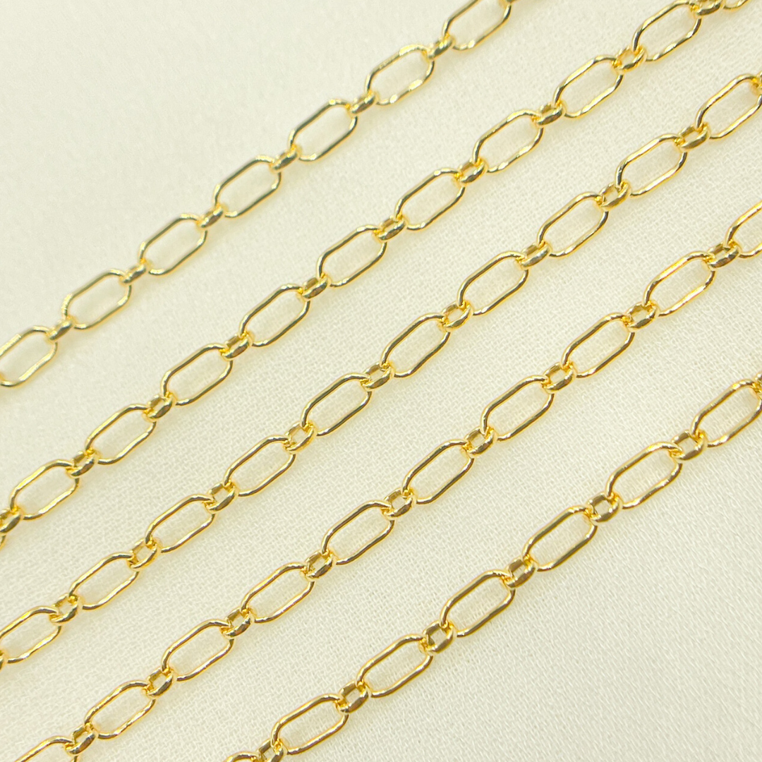 14k Gold Filled Oval & Round Link Chain
