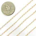 Load image into Gallery viewer, 14K Gold Filled Twisted Cable Chain. 13MQGF
