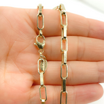 Load image into Gallery viewer, 14K22. 14K Solid Gold Flat Box Link Chain
