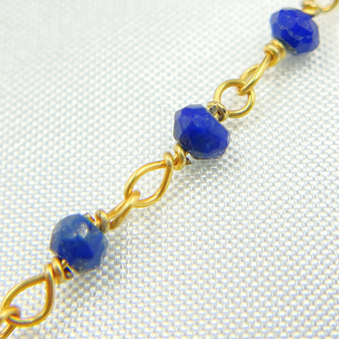 Lapis Lazuli Wire Chain