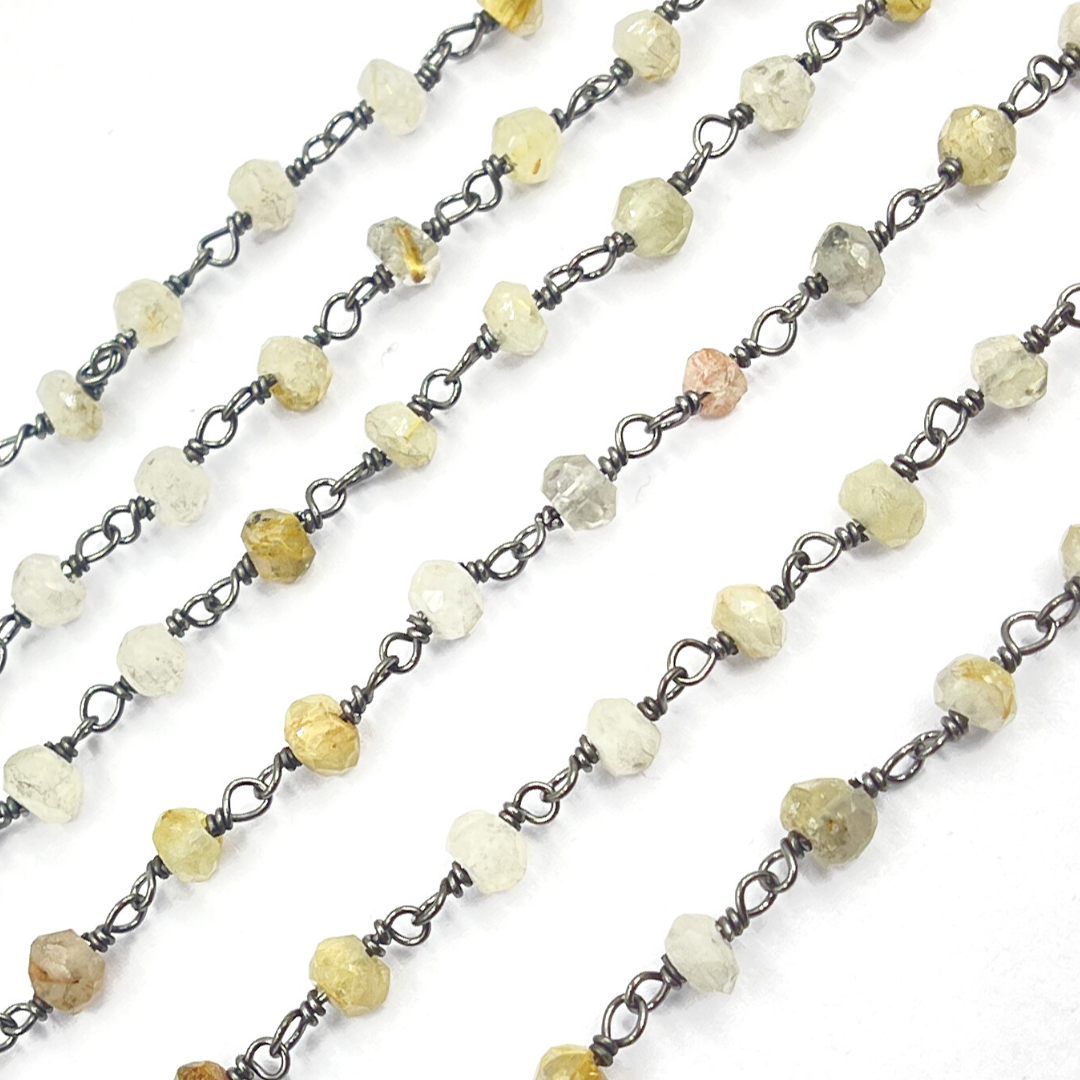 Golden Rutile Wire Chain