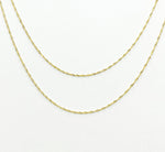 Load image into Gallery viewer, 017G2SLMSIT2. 14K Solid Gold Rope Chain
