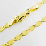 Load image into Gallery viewer, 040FV1BP26. 14K Solid Gold Diamond Cut Marina Chain
