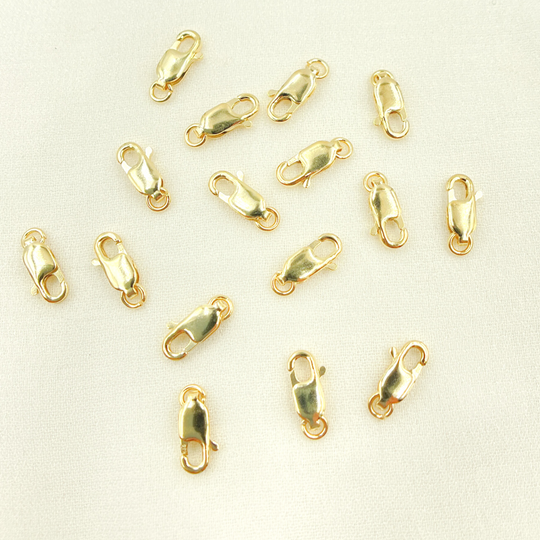 14K Solid Gold Lobster Clasp