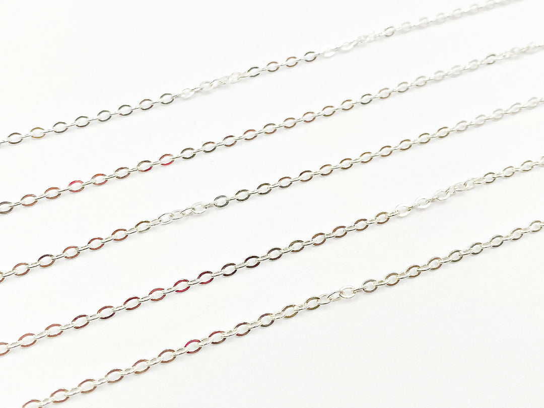 925 Sterling Silver Cable Chain. 1813SS